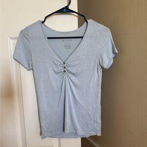 Light Blue Women's Top